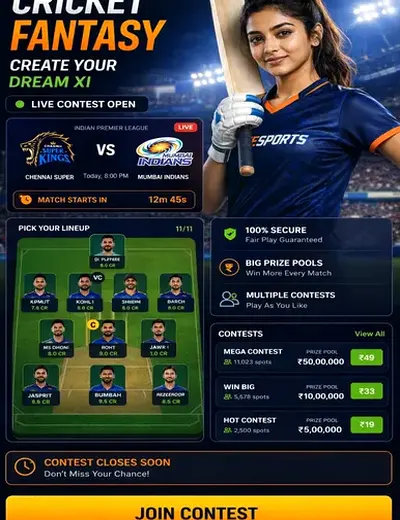 Madhur (madhur matka 420) fantasy cricket & matchday visual 3